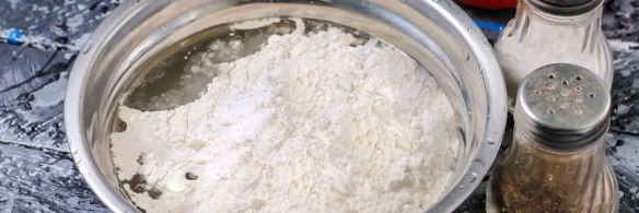 тесто для пиццы без дрожжей на воде