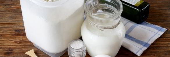 тесто для пиццы на кефире без дрожжей