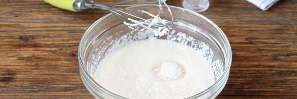 тесто для пиццы на кефире без дрожжей