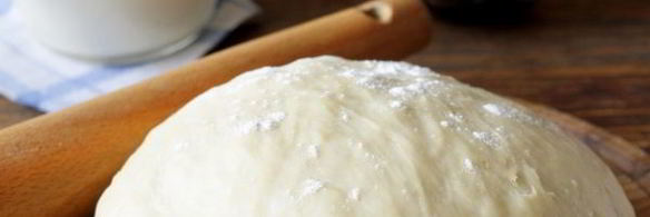 тесто для пиццы на кефире без дрожжей