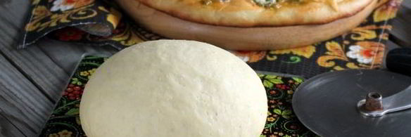 тесто для пиццы с медом