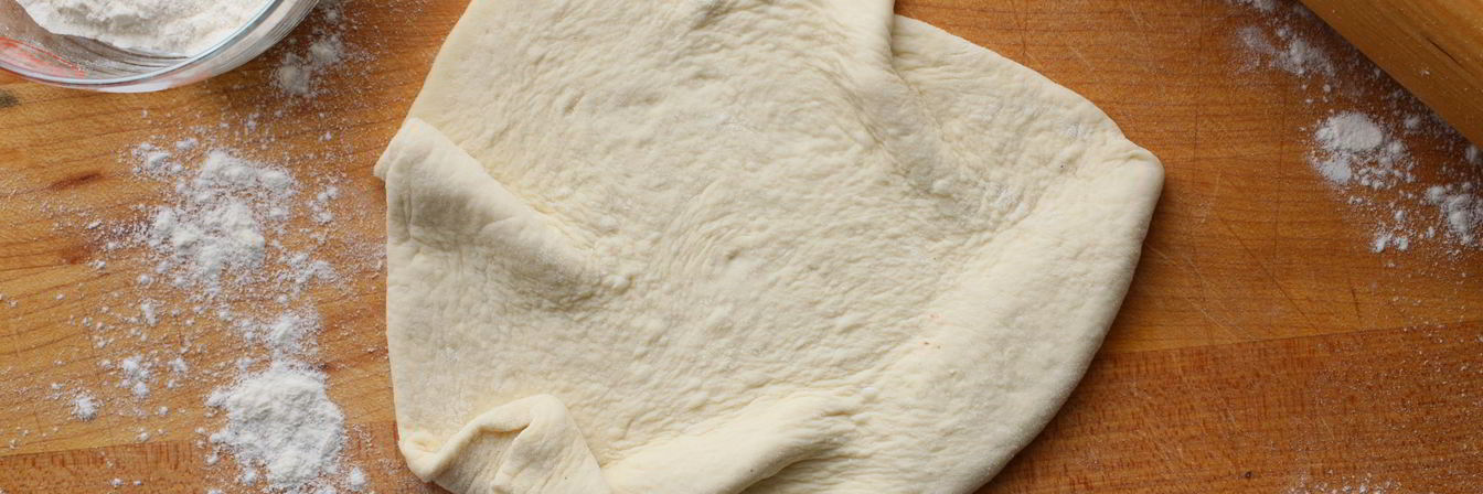Тесто для тонкой пиццы