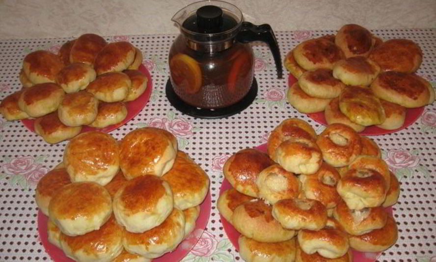 Рецепт теста дрожжевого и пирожки из него