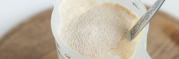 тесто на булочки на сухих дрожжах