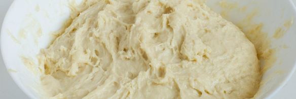 тесто на булочки на сухих дрожжах