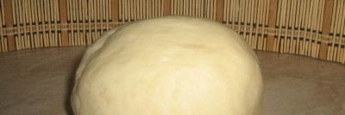 Тесто на ряженке для пиццы