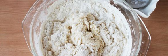 тесто с крахмалом