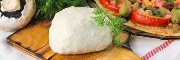 тонкое тесто для тонкой итальянской пиццы