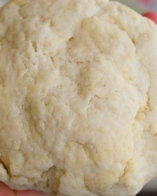 Творожное тесто для пирога с вишней