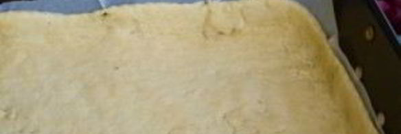 творожное тесто для пирога с вишней