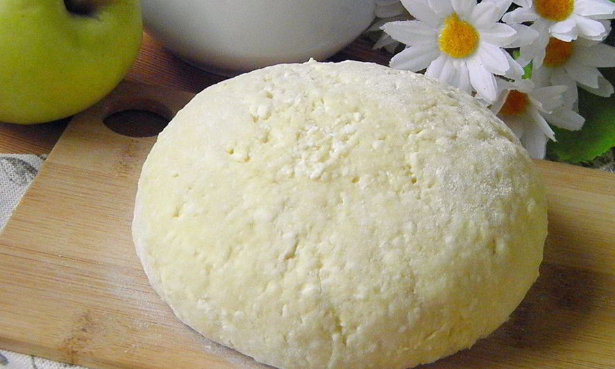 Рецепт творожного теста для пирога с яблоками