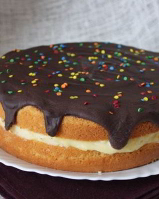 Заварное бисквитное тесто