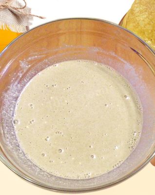 Заварное тесто для блинов на молоке