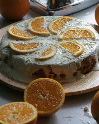 Апельсиновый торт