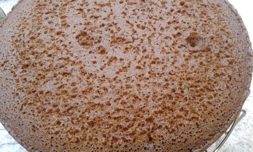 Рецепт бисквита шоколадного