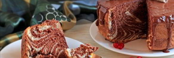 бисквит зебра