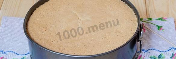 бисквитный торт рафаэлло с миндалем и кокосовой стружкой