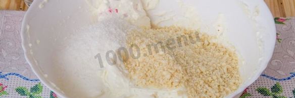 бисквитный торт рафаэлло с миндалем и кокосовой стружкой