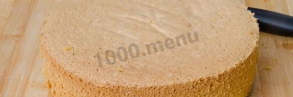 бисквитный торт рафаэлло с миндалем и кокосовой стружкой