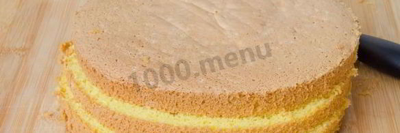 бисквитный торт рафаэлло с миндалем и кокосовой стружкой