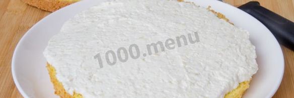 бисквитный торт рафаэлло с миндалем и кокосовой стружкой