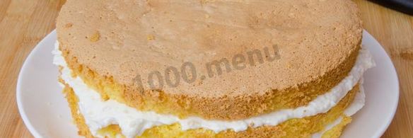 бисквитный торт рафаэлло с миндалем и кокосовой стружкой