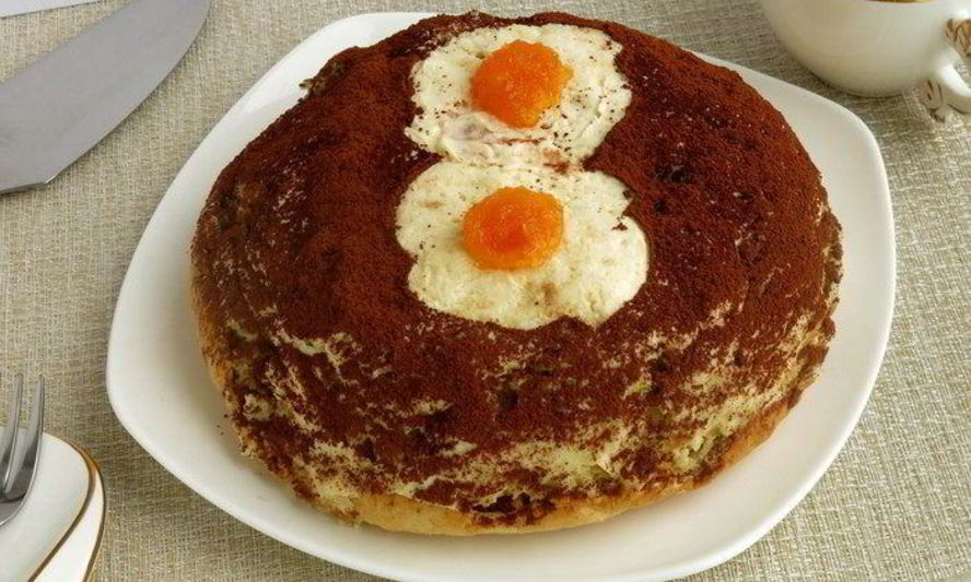 Рецепт бисквитного торта с мармеладом и заварным кремом