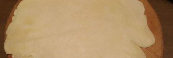 бисквитный торт с мармеладом и заварным кремом