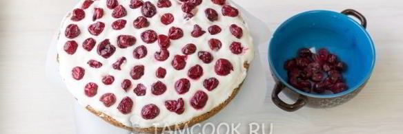 бисквитный торт со сметанным кремом