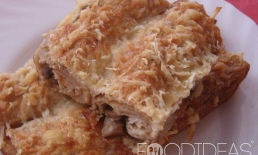 Рецепт блинного торта с курицей