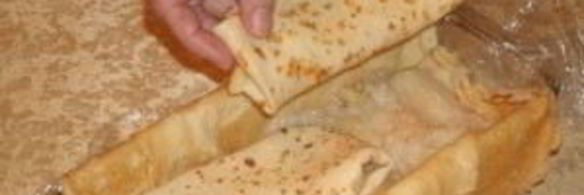 блинный торт с яблоками