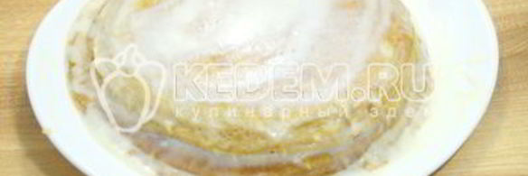 блинный торт со сгущенкой