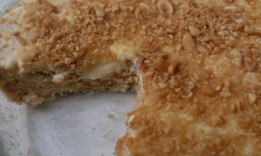 Рецепт бразильского кремового торта с арахисом