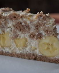 Банановый торт