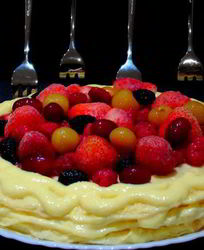 Торты с ягодами
