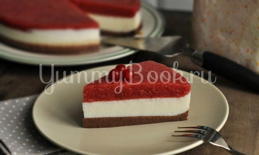 Рецепт йогуртового торта с клубникой