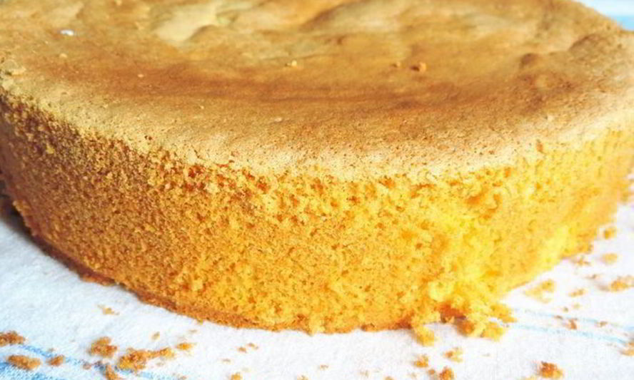 Рецепт изумительного белого бисквита