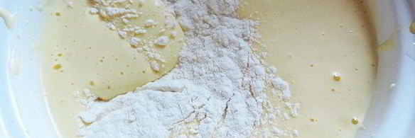 изумительный белый бисквит