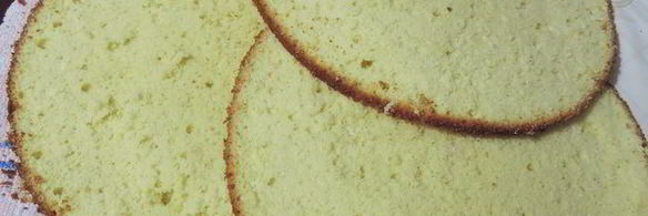 изумительный белый бисквит