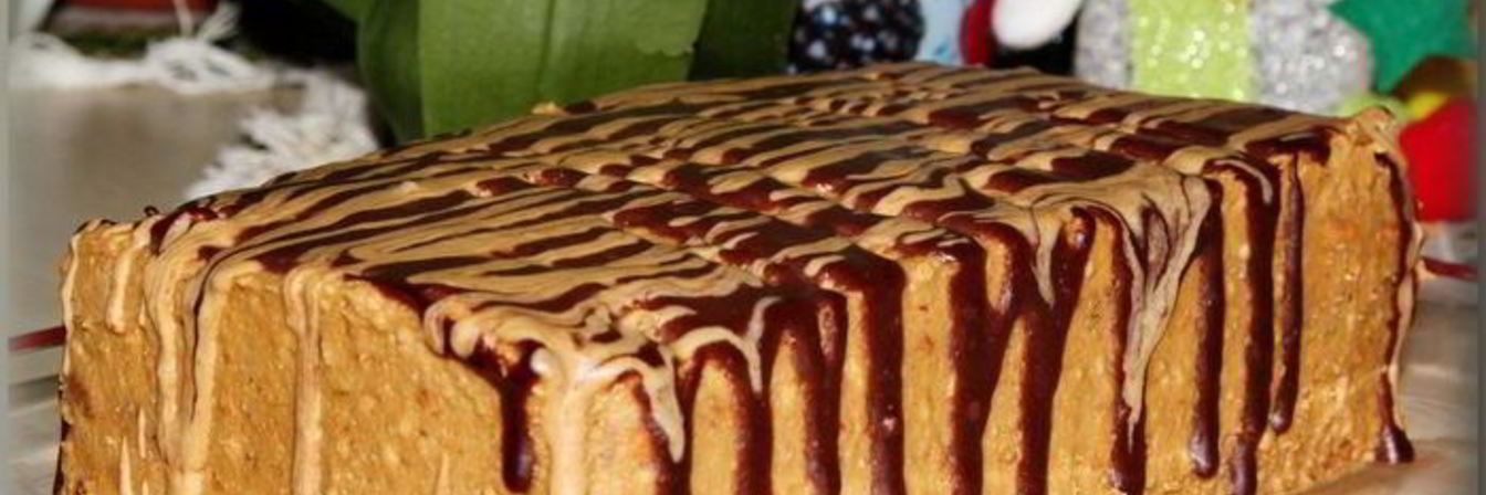 Кофейный тортик без выпечки