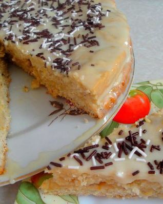 Лимонный торт