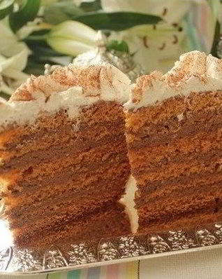 Медовик в мультиварке