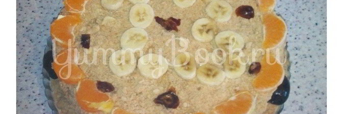 Медовый торт с кремом из халвы Рафаэль