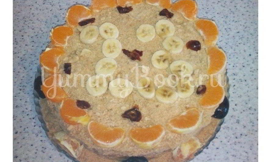 Рецепт медового торта с кремом из халвы рафаэль