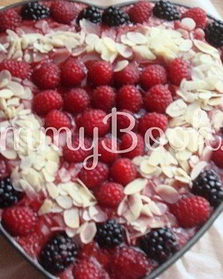 Миндальный торт без выпечки