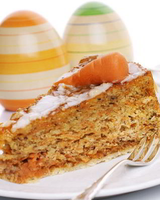 Морковный торт рюблиторте