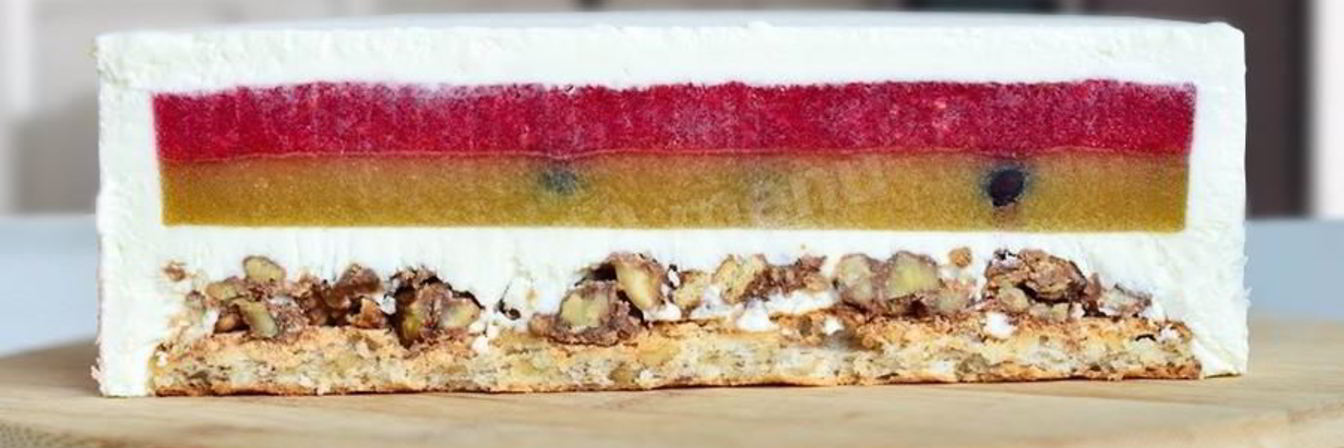 Муссовый торт манго маракуйя