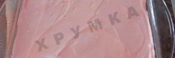 птичье молоко с малиновым желе