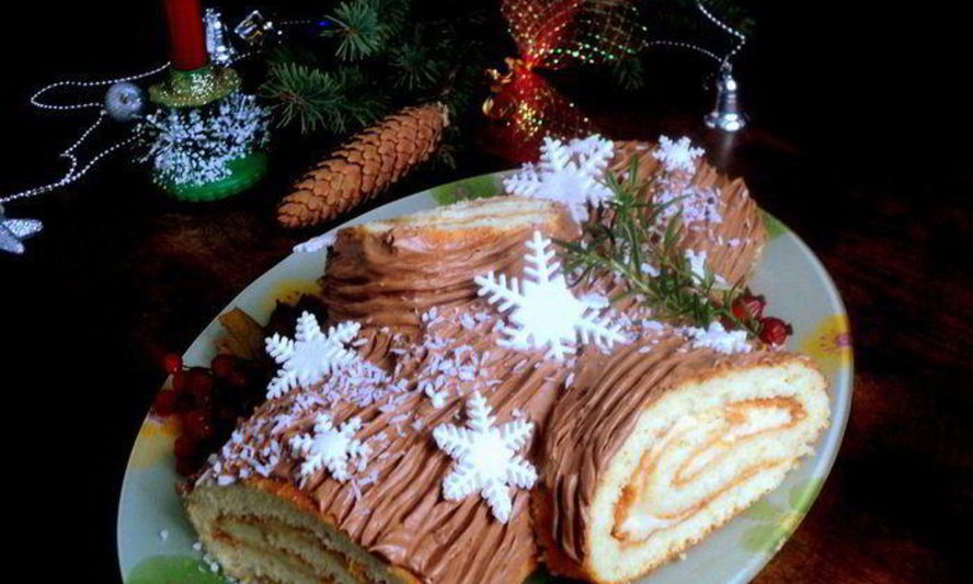 Рецепт рождественского полена