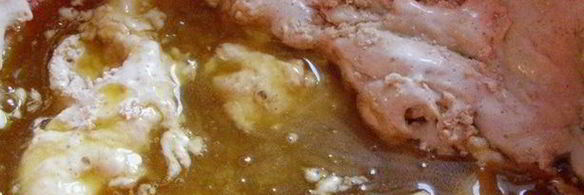 шоколадно-медовый торт с яблоками